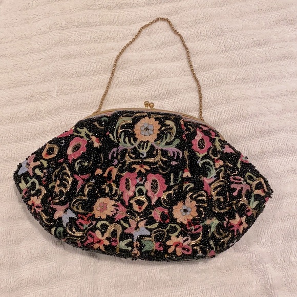 Bags Vintage Hand Beaded Josef Clutch Bag Poshmark